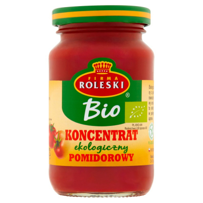 Firma Roleski Bio Koncentrat pomidorowy ekologiczny 220 g (1)