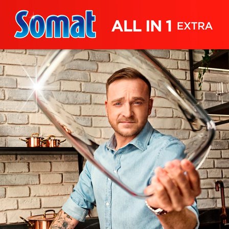 Somat All in 1 Extra Lemon & Lime Tabletki do mycia naczyń w zmywarkach 1245 g (75 sztuk) (9)