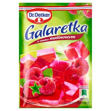 Dr.Oetker Galaretka o smaku malinowym 72 g (1)