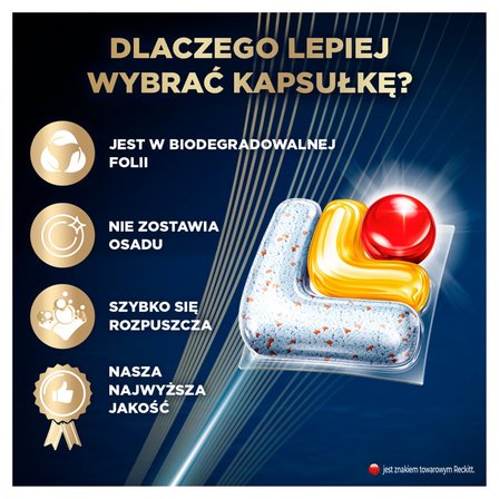 Finish Ultimate Plus Lemon Kapsułki do mycia naczyń w zmywarce 305 g (25 sztuk) (5)