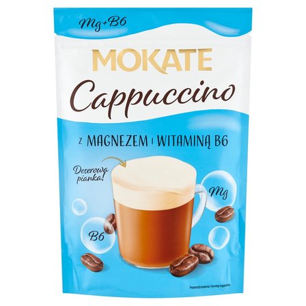 Mokate Cappuccino z magnezem i witaminą B6 110 g (1)