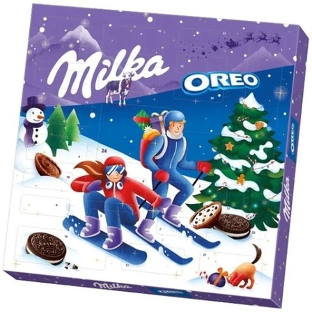 Milka Kalendarz Adwentowy Oreo 284g (1)