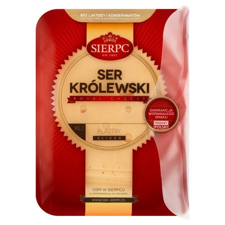 Sierpc Ser królewski plastry 135 g (1)