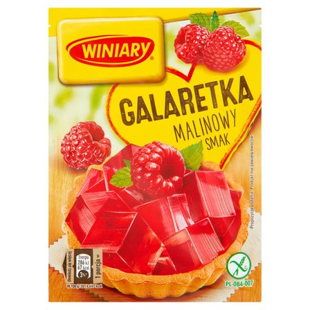 Winiary Galaretka malinowy smak 71 g (1)
