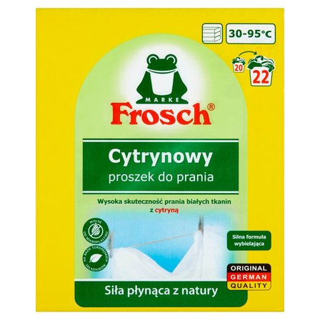 Frosch Proszek do prania cytrynowy 1,45 kg (22 prania) (1)