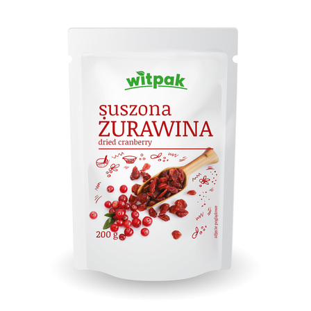 Witpak żurawina suszona 200g (1)