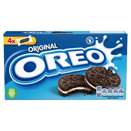 Oreo Original Ciastka kakaowe z nadzieniem o smaku waniliowym 176 g (16 sztuk) (1)