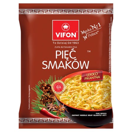 Vifon Zupa błyskawiczna pięć smaków 70 g (1)