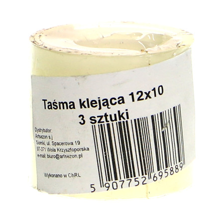 ARTSEZON TAŚMA KLEJĄCA 12X10 3SZT (1)