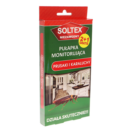 SOLTEX PUŁAPKA N/PRUSAKI 2+1 GR (10)