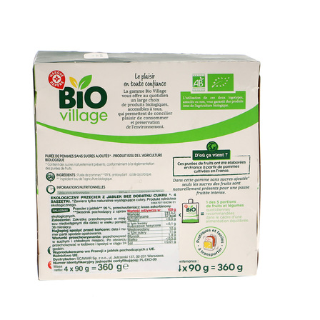 BIO VILLAGE PRZECIER JABŁKOWY 360G (6)