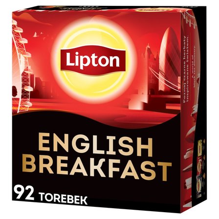 Lipton English Breakfast Herbata czarna 184 g (92 torebek) (3)