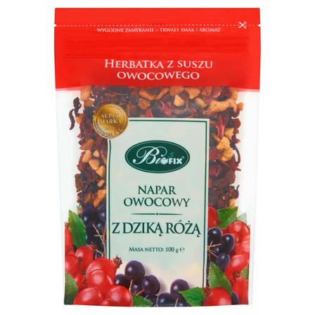 Bifix Napar owocowy z dziką różą Herbatka z suszu owocowego 100 g (1)