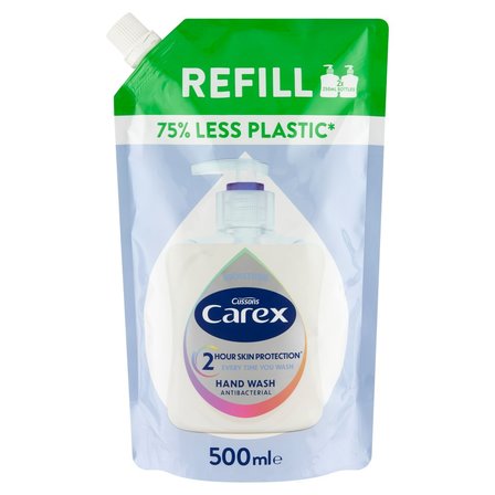 Carex Pielęgnujące antybakteryjne mydło w płynie 500 ml (1)