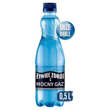 Żywiec Zdrój Mocny Gaz Woda źródlana 500 ml (2)