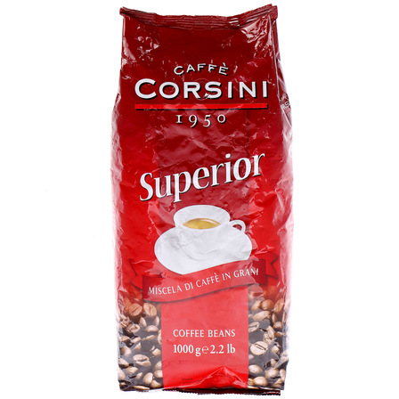 CAFFE CORSINI SUPERIOR KAWA PALONA ZARNISTA MISCELA DI CAFFE IN GRANI 1KG (1)