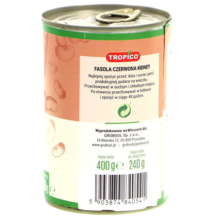 TROPICO FASOLKA CZERWONA 400G (4)