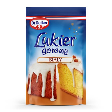 Dr. Oetker Lukier gotowy biały 100 g (2)