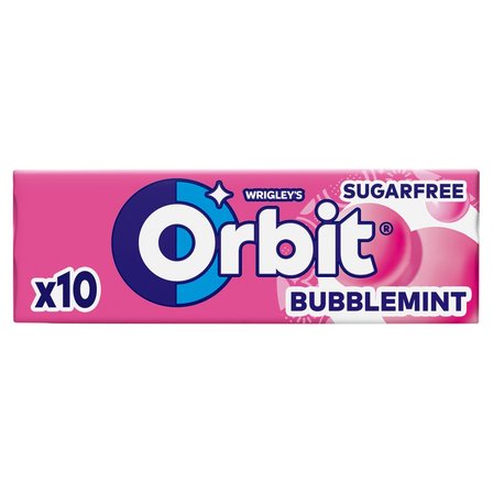 Orbit Bubblemint Guma do żucia bez cukru 14 g (10 sztuk) (1)