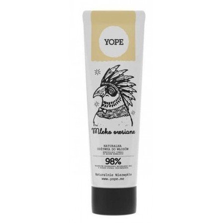 Yope Naturalna odżywka do włosów normalnych Mleko Owsiane 170ml (1)