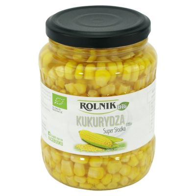 Rolnik Bio Kukurydza super słodka 330 g (1)