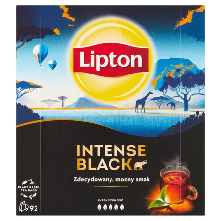 Lipton Intense Black Czarna herbata 211,6 g (92 torebek) (1)