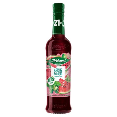 Herbapol Suplement diety arbuz & mięta 420 ml (1)