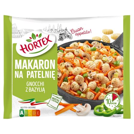 Hortex Makaron na patelnię gnocchi z bazylią 450 g (1)