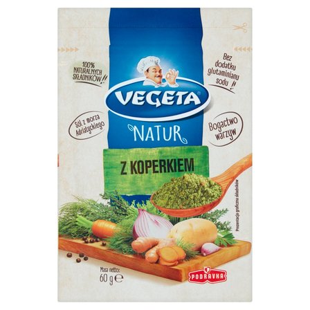 Vegeta Natur Przyprawa z koperkiem 60 g (1)