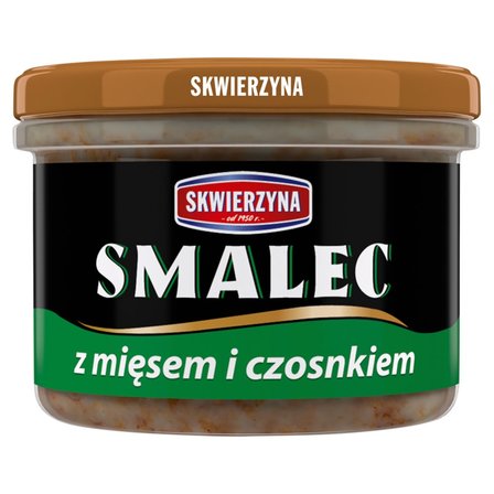 Skwierzyna Smalec z mięsem i czosnkiem 160 g (1)