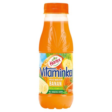 Hortex Vitaminka Sok jabłko marchew banan 300 ml (1)