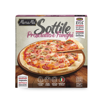 Svilla pizza z szynką prosciutto i piaczarkami 375g (1)