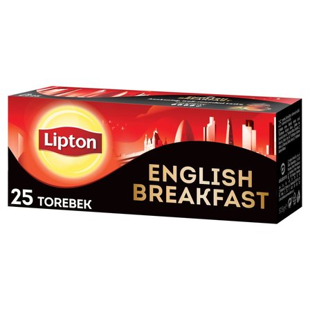 Lipton English Breakfast Herbata czarna 50 g (25 torebek) (3)