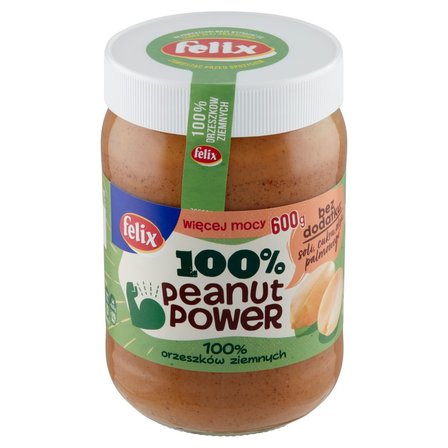 Felix Peanut Power 100% Pasta orzechowa 600 g (2)