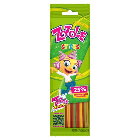 Zozole Hello Żelo Sticks Żelki o smaku owocowym 75 g (1)