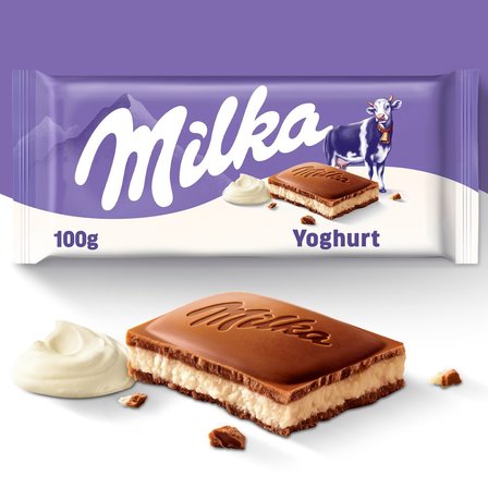 Milka Czekolada mleczna z nadzieniem jogurtowym 100 g (5)