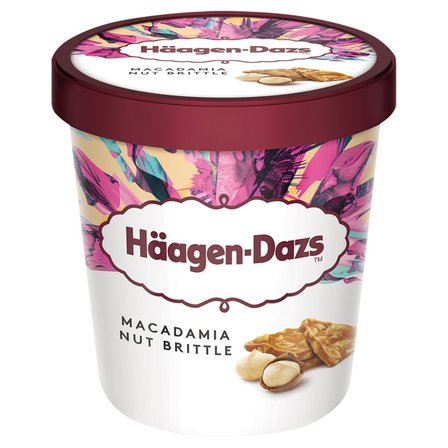 Häagen-Dazs Lody waniliowe z kawałkami orzechów makadamia 460 ml (1)