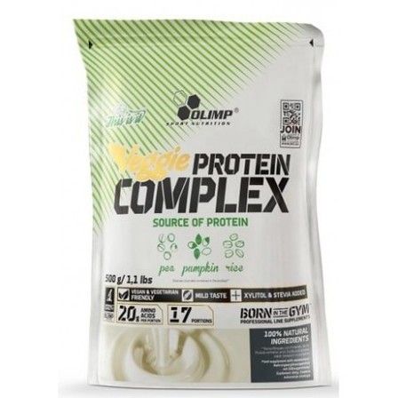 OLIMP VEGGIE PROTEIN COMPLEX 500g czekolada (1)