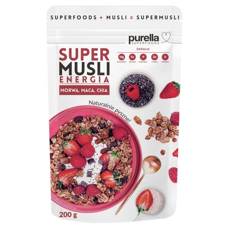 Purella Superfoods Supermusli energia 200 g (1)