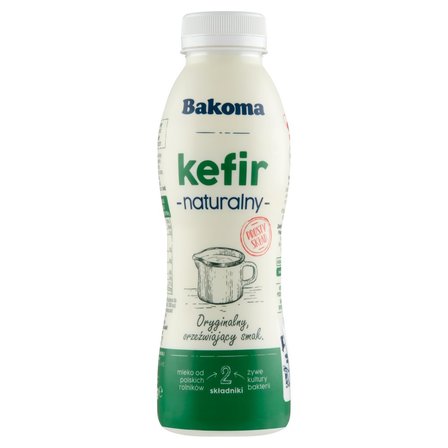 Bakoma Kefir naturalny 370 g (1)