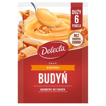 Delecta Budyń smak krówki 64 g (1)