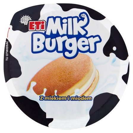 Eti Milk Burger Ciastko z mlekiem i miodem 35 g (1)