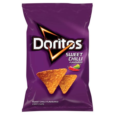 Doritos Sweet Chilli Chipsy kukurydzane o smaku słodkiego chilli 100 g (1)