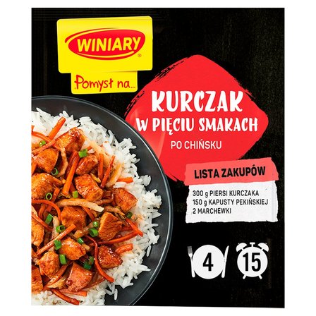 Winiary Pomysł na... Kurczak w pięciu smakach po chińsku 37 g (2)