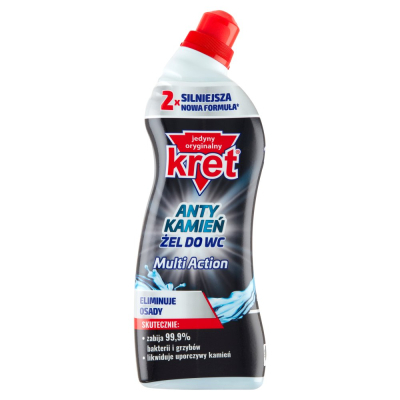 kret Antykamień Multi Action Żel do WC 750 g (2)