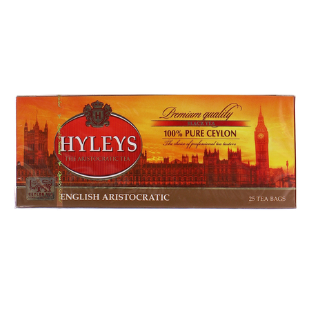 Hyleys herbata czarna ekspresowa aristocratic Tea (25gx2 ) 50g (1)