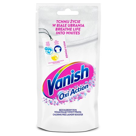 Vanish Oxi Action Odplamiacz do białych tkanin w płynie 100 ml (1)