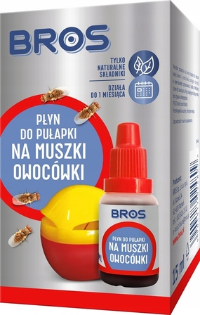 Bros Płyn do pułapki na muszki owocówki 15 ml (1)