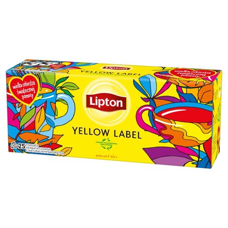 Lipton Yellow Label Herbata czarna 50 g (25 torebek) (2)