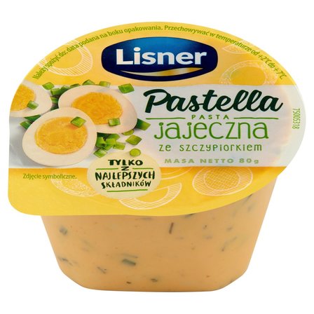 Lisner Pastella Pasta jajeczna ze szczypiorkiem 80 g (2)